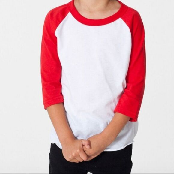 3 pack - American Apparel  3/4 Sleeve T-Shirts. - Picture 1 of 2